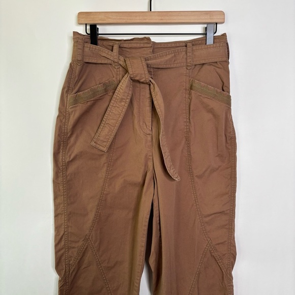 Anthropologie Ellie Embroidered Utility Pants size 8 - Picture 4 of 14